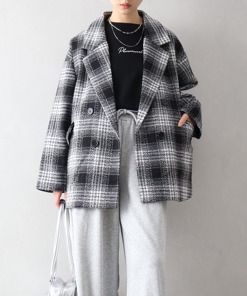 セール】チェックBIGジャケット（その他アウター）｜SpRay