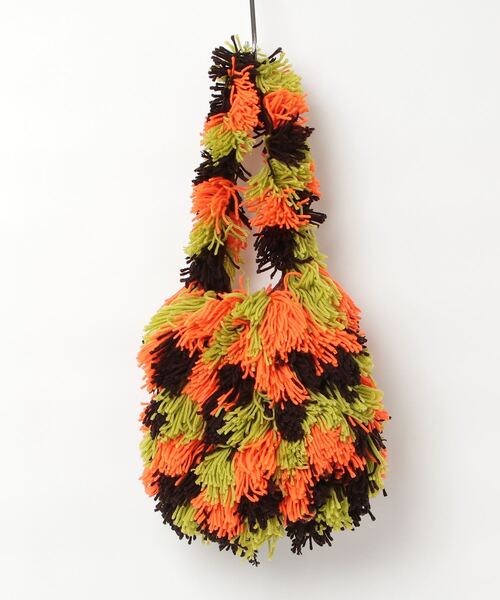 ROSE BUD（ローズバッド）の「(HEY Mrs ROSE)MOP MONSTER BAG（ショルダーバッグ・レディース・ブラウン/ブラック・ONE SIZE）」の3枚目の写真