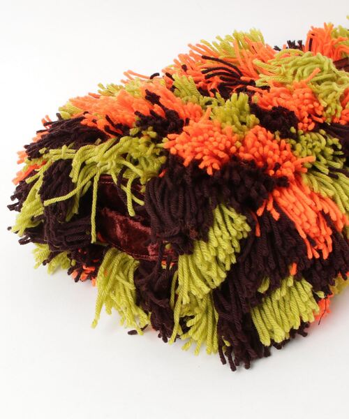 ROSE BUD（ローズバッド）の「(HEY Mrs ROSE)MOP MONSTER BAG（ショルダーバッグ・レディース・ブラウン/ブラック・ONE SIZE）」の4枚目の写真