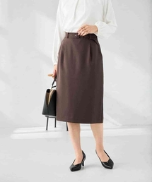 a.v.v（アーヴェヴェ）の「【洗える/イージーケア/ストレッチ】パウダーツイルタイトスカート（スカート）」