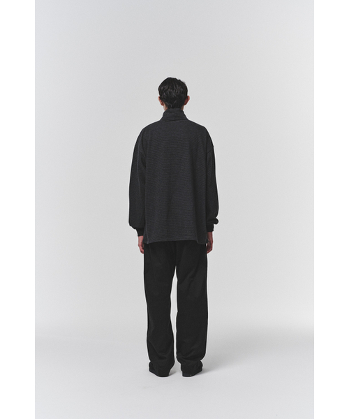 HISHANDER（ヒズハンダー）の「[O.F.C] OFFICER WIDE CHINO PANTS [Black]（その他パンツ・メンズ・その他・3/1）」の7枚目の写真