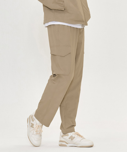 CHASECULT（チェイスカルト）の「ユニセックスストレッチカーゴパンツ-ベージュ（その他パンツ・メンズ・ベージュ・82/86/67/70/76）」の3枚目の写真