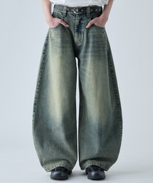VELNUS（ベルナス）の「【VELNUS】【12oz】Vintage Design Curved Wide Denim Pants/ヴィンテージデザイン カーブワイドデニムパンツ（デニムパンツ）」