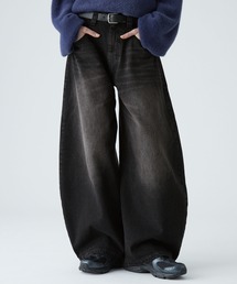 VELNUS（ベルナス）の「【VELNUS】【12oz】Vintage Design Curved Wide Denim Pants ヴィンテージデザイン カーブワイドデニムパンツ（デニムパンツ）」