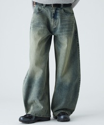 VELNUS（ベルナス）の「【VELNUS】【12oz】Vintage Design Curved Wide Denim Pants ヴィンテージデザイン カーブワイドデニムパンツ（デニムパンツ）」