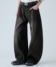 VELNUS（ベルナス）の「【VELNUS】【12oz】Vintage Design Curved Wide Denim Pants/ヴィンテージデザイン カーブワイドデニムパンツ（デニムパンツ）」