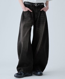 VELNUS（ベルナス）の「【VELNUS】【12oz】Vintage Design Curved Wide Denim Pants/ヴィンテージデザイン カーブワイドデニムパンツ（デニムパンツ）」