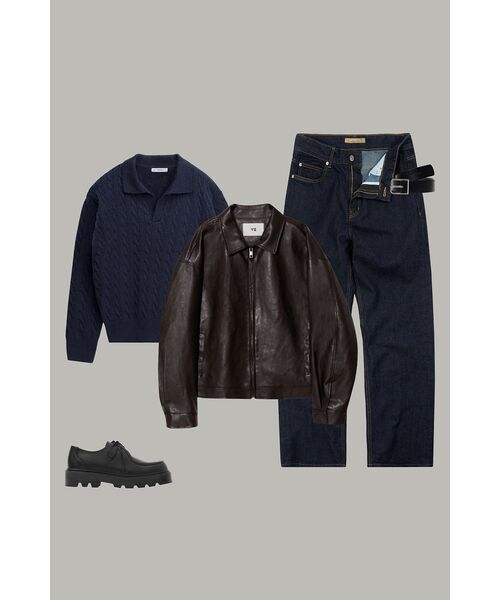 FRIZMWORKS(フリズムワークス)の「OG WIDE DENIM PANTS _ INDIGO(デニムパンツ・メンズ・その他・SMALL/MEDIUM/LARGE/X-LARGE)」の4枚目の写真