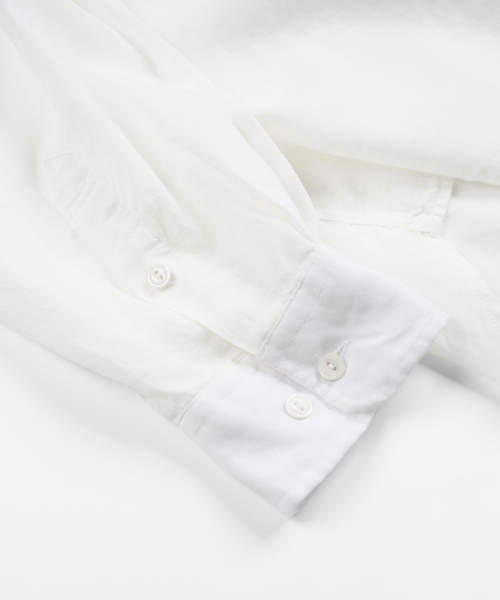 FRIZMWORKS(フリズムワークス)の「TENCEL LINEN OPEN COLLAR SHIRT _ IVORY(シャツ/ブラウス・メンズ・その他・SMALL/MEDIUM/LARGE/X-LARGE)」の6枚目の写真