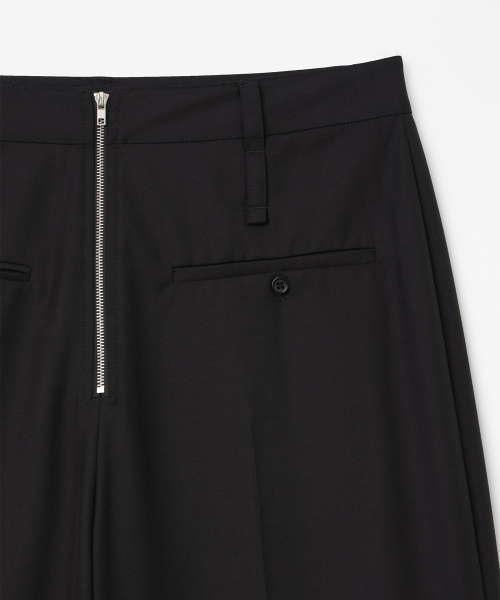 MILLO WOMEN（ミロウーマン）の「ジッパーワイドトラウザー [ブラック]（スラックス・レディース・その他・SMALL/MEDIUM）」の11枚目の写真