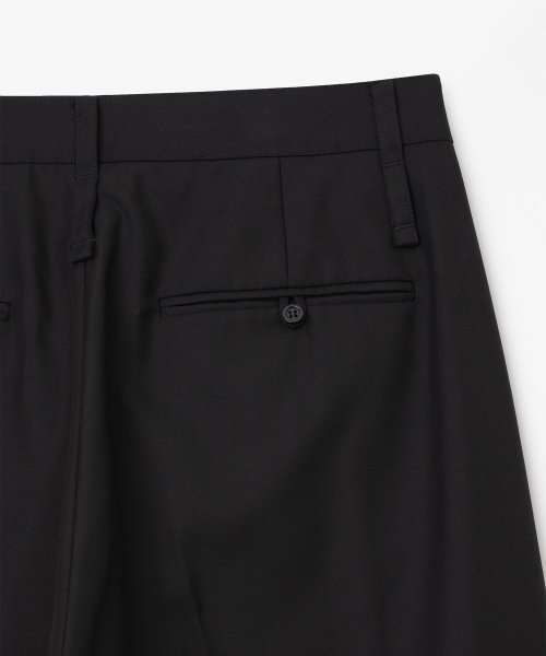 MILLO WOMEN（ミロウーマン）の「ジッパーワイドトラウザー [ブラック]（スラックス・レディース・その他・SMALL/MEDIUM）」の4枚目の写真