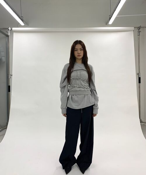MILLO WOMEN（ミロウーマン）の「ジッパーワイドトラウザー [ブラック]（スラックス・レディース・その他・SMALL/MEDIUM）」の13枚目の写真