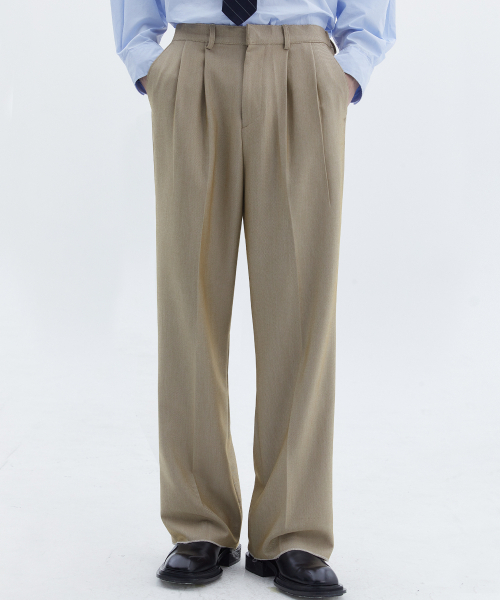 TRIP LE SENS（トリップ ル センス）の「ライトツーピンタックワイドスラックス_ピュアグレー（スラックス・レディース・その他・SMALL/MEDIUM/LARGE）」の4枚目の写真