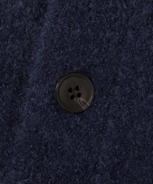TRILLION(トリリオン)の「ウールブークルカラーガーディガンニット (CURRENT NAVY)(カーディガン/ボレロ・レディース・その他・MEDIUM/LARGE/X-LARGE)」の7枚目の写真