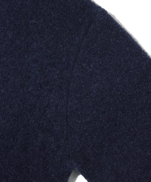 TRILLION(トリリオン)の「ウールブークルカラーガーディガンニット (CURRENT NAVY)(カーディガン/ボレロ・レディース・その他・MEDIUM/LARGE/X-LARGE)」の8枚目の写真