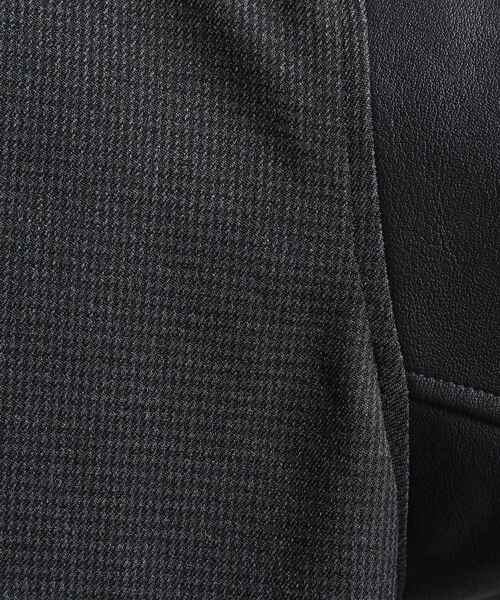 THE SHOP TK （ザ ショップ ティーケー ）の「【1ランク上の大人カジュアルに】異素材コンビ リブブルゾン（ブルゾン・メンズ・ネイビー/ブラック・02/03/04）」の16枚目の写真
