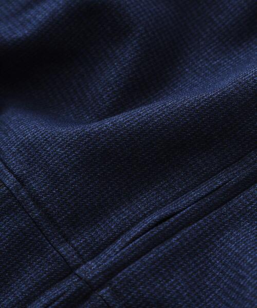 THE SHOP TK （ザ ショップ ティーケー ）の「【1ランク上の大人カジュアルに】異素材コンビ リブブルゾン（ブルゾン・メンズ・ネイビー/ブラック・02/03/04）」の12枚目の写真