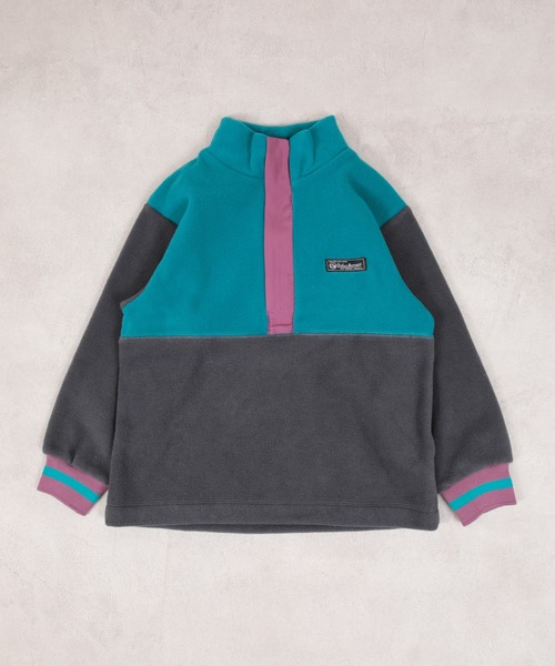 Life Support Products(ライフサポートプロダクツ)の「フリースツートンハーフジップトレーナ-(その他アウター・キッズ・ピンク/チャコール/アイボリー・90/100/110/120/130/140/150)」の11枚目の写真