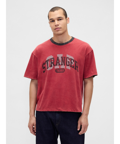 セール】ストレンジャー・シングス リバーシブル グラフィックTシャツ