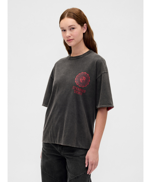 セール】ストレンジャー・シングス リバーシブル グラフィックTシャツ