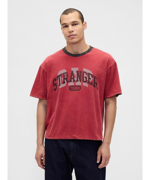 セール】ストレンジャー・シングス リバーシブル グラフィックTシャツ