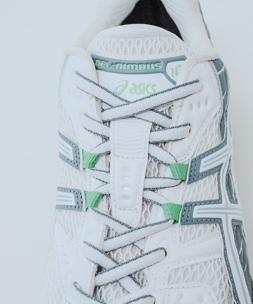ASICS(アシックス)の「GEL-NIMBUS 10.1 GTX / ゲルニンバス 10.1 ゴアテックス(スニーカー・メンズ・ホワイト×グレー・28/23/25/24.5/29/27.5/25.5/23.5/26/26.5/24/28.5/27)」の20枚目の写真