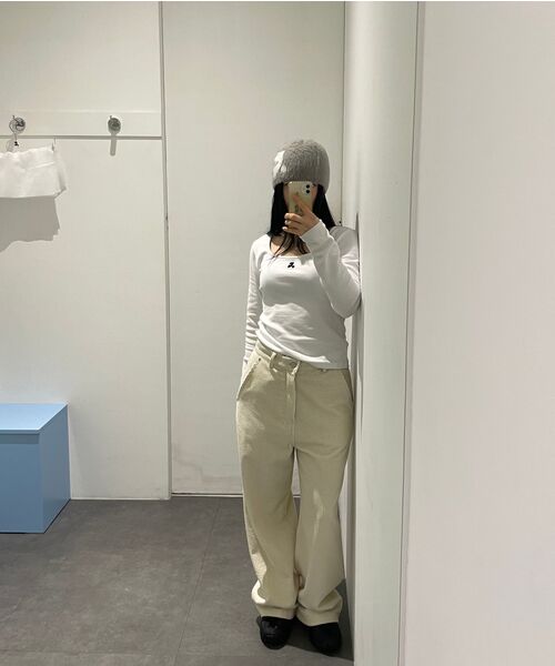 Rest&Recreation(レストアンドレクリエーション)の「LOGO CORDUROY PANTS - IVORY(その他パンツ・レディース・その他・SMALL/MEDIUM)」の6枚目の写真