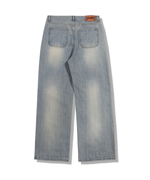 GUBIN(グビン)の「スラブウォッシングワイドデニムパンツ(デニムパンツ・レディース・その他・SMALL/MEDIUM/LARGE)」の2枚目の写真