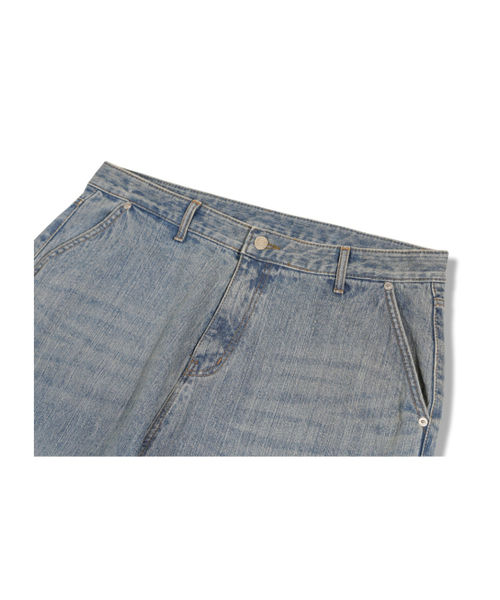 GUBIN(グビン)の「スラブウォッシングワイドデニムパンツ(デニムパンツ・レディース・その他・SMALL/MEDIUM/LARGE)」の3枚目の写真