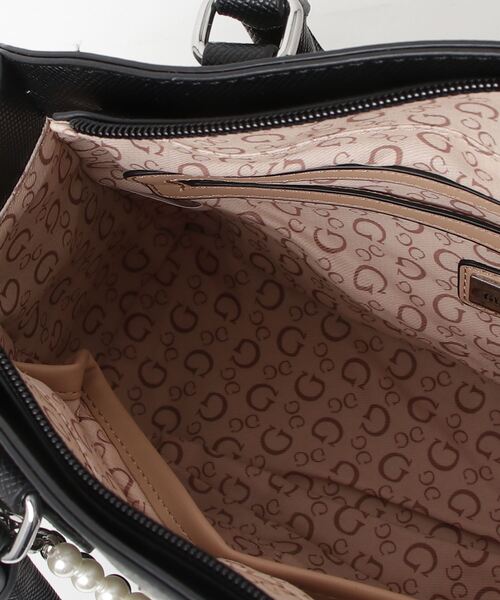 Guess（ゲス）の「JEANINE Satchel ハンドバッグ  （ショルダーバッグ・レディース・ブラック・ONE SIZE）」の11枚目の写真