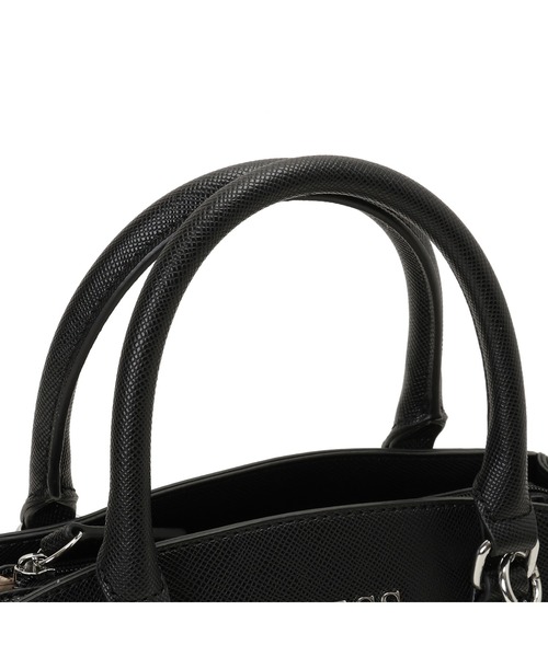 Guess（ゲス）の「JEANINE Satchel ハンドバッグ  （ショルダーバッグ・レディース・ブラック・ONE SIZE）」の2枚目の写真