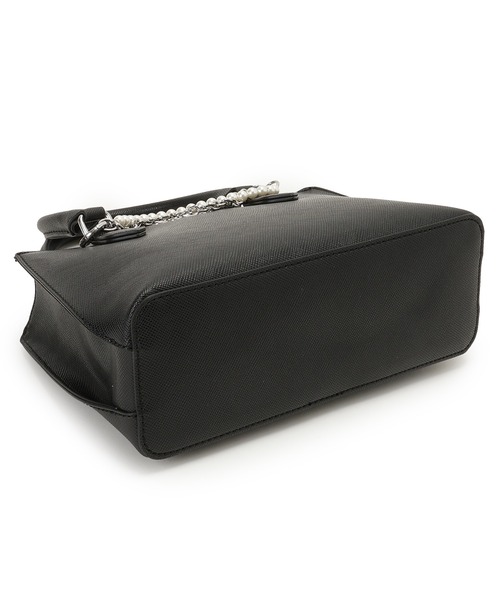 Guess（ゲス）の「JEANINE Satchel ハンドバッグ  （ショルダーバッグ・レディース・ブラック・ONE SIZE）」の5枚目の写真