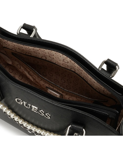 Guess（ゲス）の「JEANINE Satchel ハンドバッグ  （ショルダーバッグ・レディース・ブラック・ONE SIZE）」の7枚目の写真