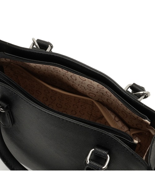 Guess（ゲス）の「JEANINE Satchel ハンドバッグ  （ショルダーバッグ・レディース・ブラック・ONE SIZE）」の8枚目の写真
