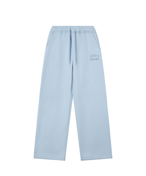 Rest&Recreation(レストアンドレクリエーション)の「STRING SWEAT PANTS - SKY BLUE(スウェットパンツ・メンズ・その他・ONE)」の1枚目の写真