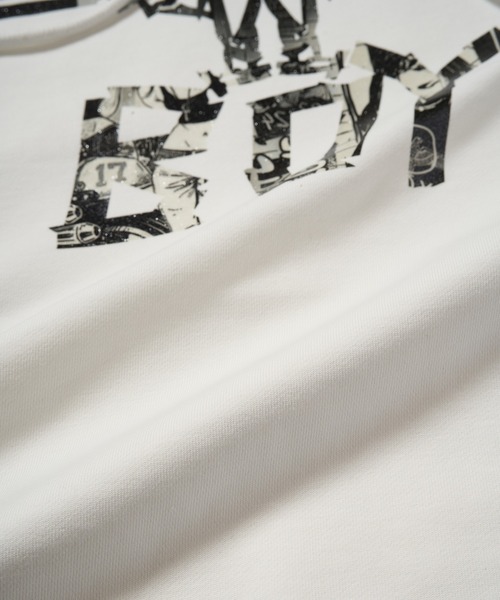 BOY LONDON（ボーイロンドン）の「【BOY LONDON】LEAVE THE BOY ALONE Photo Hoodie Parka（パーカー・メンズ・ホワイト・LARGE/MEDIUM）」の6枚目の写真