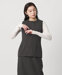 ＜MARW UNITED ARROWS＞ペプラム ノースリーブ ブラウス