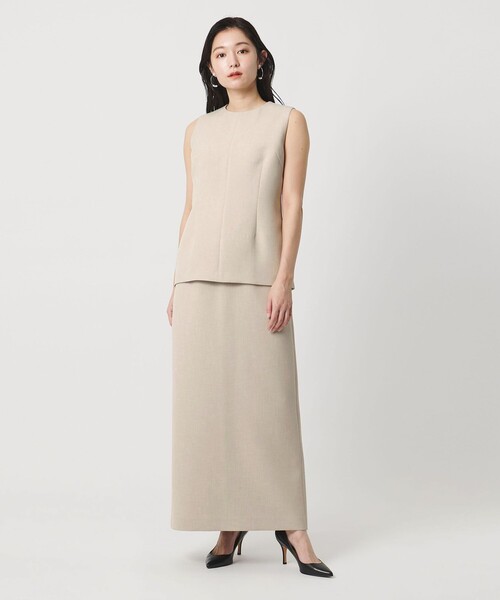 MARW UNITED ARROWS（マルゥ ユナイテッドアローズ）の「＜MARW UNITED ARROWS＞ペプラム ノースリーブ ブラウス（シャツ/ブラウス・レディース・ネイビー/ダークグレー/ナチュラル・FREE）」の8枚目の写真