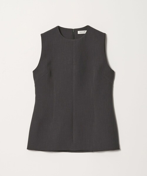 MARW UNITED ARROWS＞ペプラム ノースリーブ ブラウス（シャツ