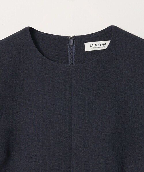 MARW UNITED ARROWS（マルゥ ユナイテッドアローズ）の「＜MARW UNITED ARROWS＞ペプラム ノースリーブ ブラウス（シャツ/ブラウス・レディース・ネイビー/ダークグレー/ナチュラル・FREE）」の17枚目の写真