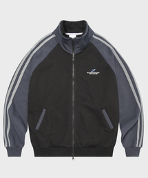 SAINTPAIN（セイントペイン）の「SPブロックレグラントラックジャケットブラック（ナイロンジャケット）」