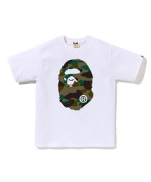 A BATHING APE(�A�x�C�V���O�G�C�v)��1ST CAMO BIG APE HEAD TEE(T�V���c/�J�b�g�\�[)