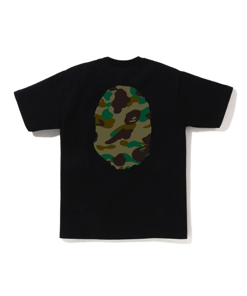 A BATHING APE(アベイシングエイプ)の「1ST CAMO BIG APE HEAD TEE(Tシャツ/カットソー・メンズ・ホワイト×グリーン/ブラック×グリーン/ブラック×イエロー/ホワイト×イエロー・SMALL/X-LARGE/MEDIUM/XX-LARGE/LARGE/XXX-LARGE)」の7枚目の写真