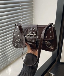 WARAIJOGO（ワライジョウゴ）の「スタッズエナメルハンドバッグ/レディース(DAY)（ハンドバッグ）」