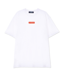 エイピースタジオ スーピマコットン ラウンドネック 半袖Tシャツ_ホワイト