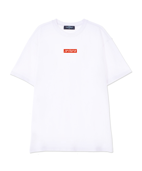 ASTRAL PROJECTION(アストラルプロジェクション)の「エイピースタジオ スーピマコットン ラウンドネック 半袖Tシャツ_ホワイト(Tシャツ/カットソー・メンズ・その他・LARGE/X-LARGE/XX-LARGE)」の1枚目の写真