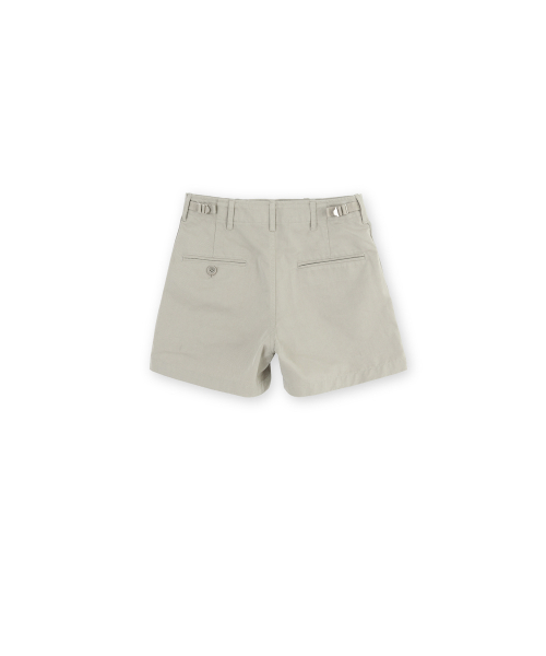 BROWNYARD（ブラウンヤード）の「Wエッセンシャルチノショーツ、アイボリー（その他パンツ・レディース・その他・1）」の2枚目の写真
