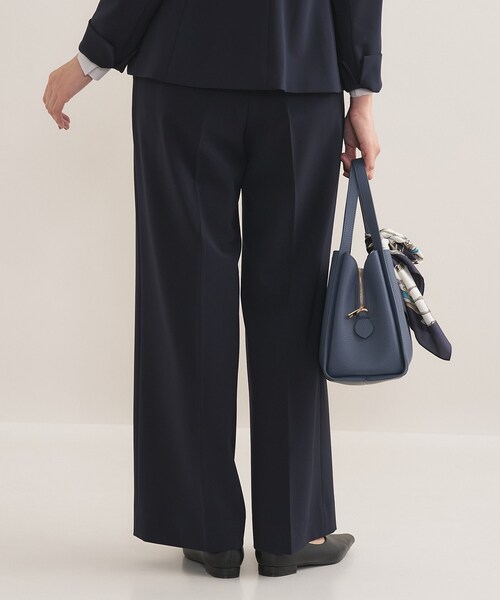 INDIVI（インディヴィ）の「【通勤スーツ／洗える】ストレッチワイド