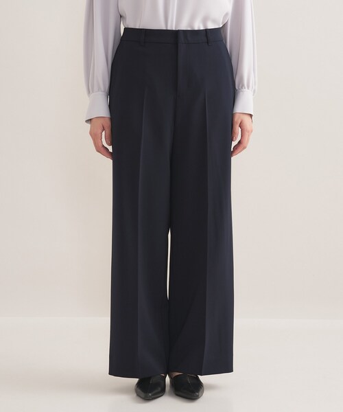 INDIVI（インディヴィ）の「【通勤スーツ／洗える】ストレッチワイド