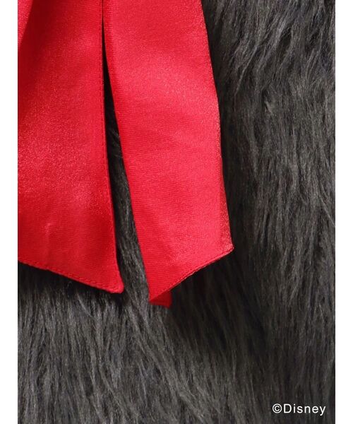 MERCURYDUO（マーキュリーデュオ）の「【ディズニーコレクション】おしゃれキャット/ ロングシャギーバックリボンニット（ニット/セーター・レディース・オフホワイト/チャコールグレー/キャメル・FREE）」の16枚目の写真